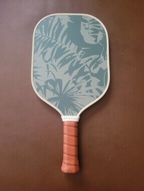 RECESS Pickleball Paddle  ZUMA Design. Olive Green Palm Leaves.